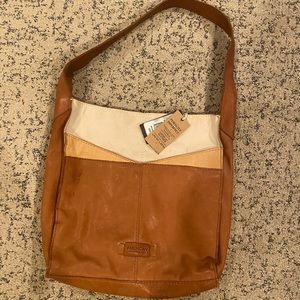 American Leather boho bag